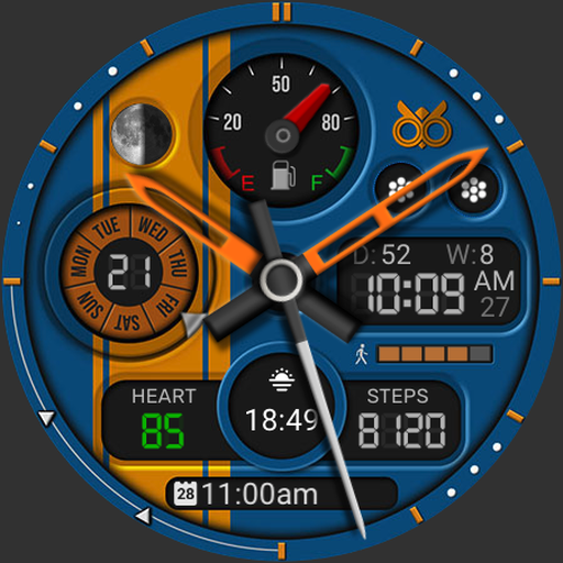 DB044 Hybrid Watch Face Google Play icon captured 2026-08-13