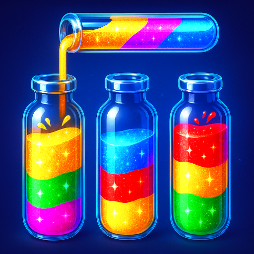 Water Sortpuz - Quebra-Cabeças Google Play icon captured 2026-08-12