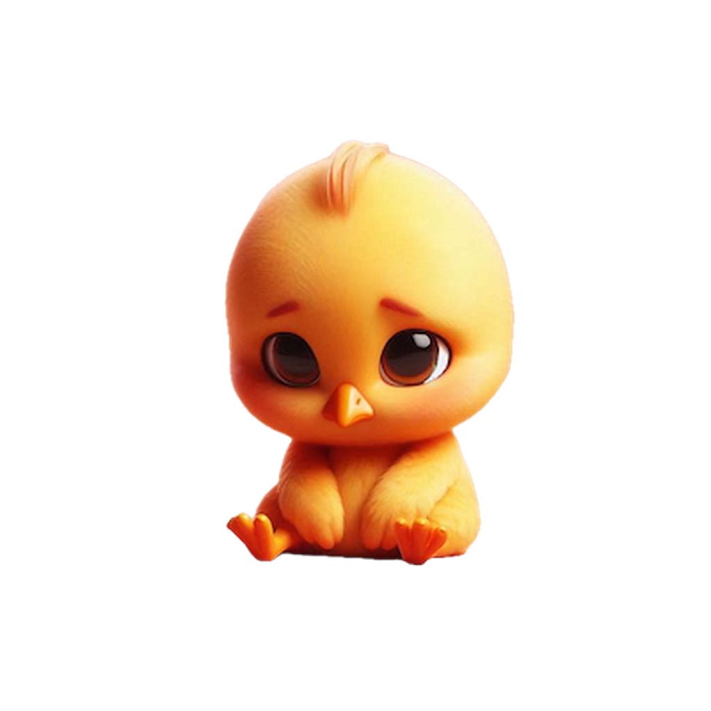 Sad Chick Stickers app icon