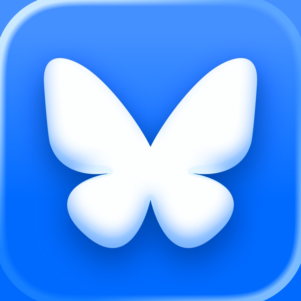 Bluesky Social app icon