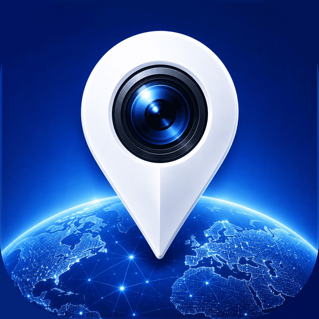 GlobeScope: GPS Map Camera app icon