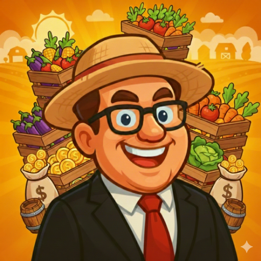 Idle Farming Tycoon Google Play icon captured 2026-08-13