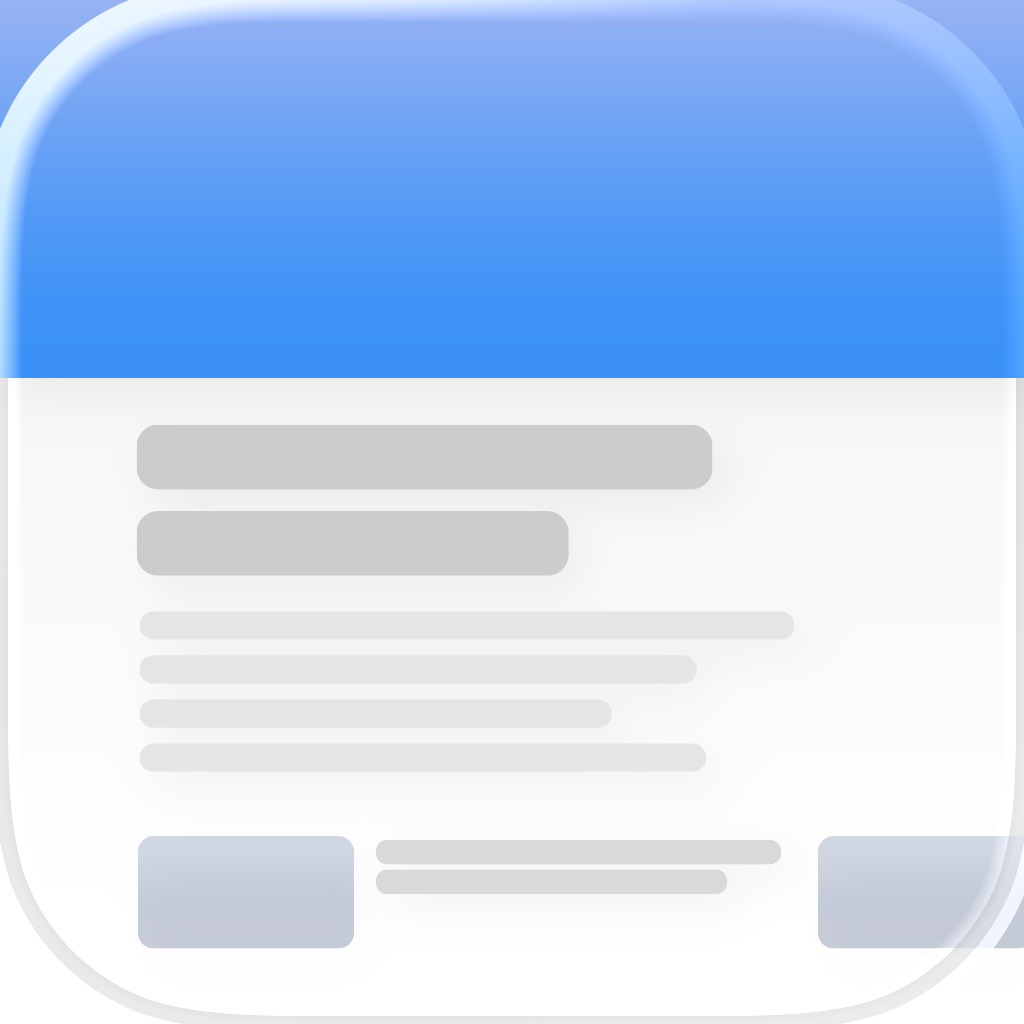 Feedibus — RSS Feed Reader app icon