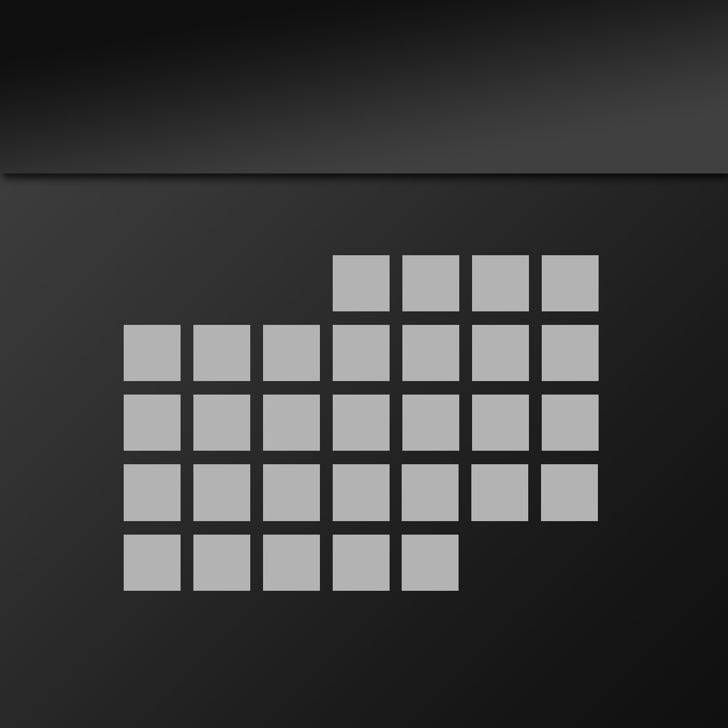 Midnight - The Grid Calendar app icon captured 2026-08-12