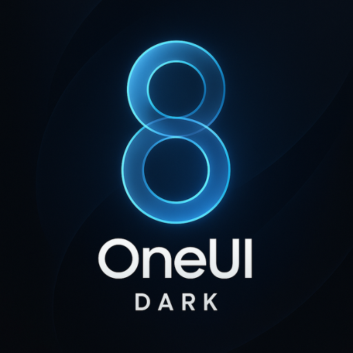 OneUI 8 Dark Icon Pack Google Play icon captured 2026-08-14