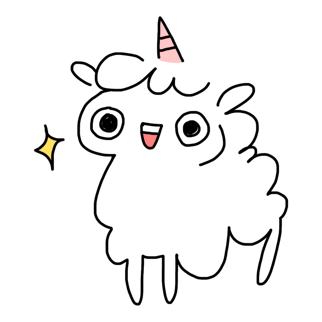 Fluffcorn Stickers app icon