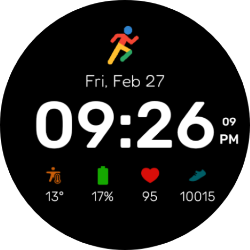 Pixel Style Plus Watch Face Google Play icon