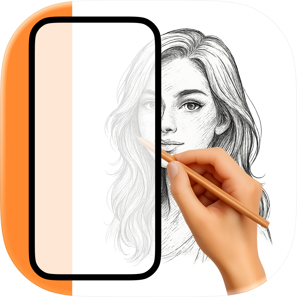 Trace Drawing - DrawLens app icon