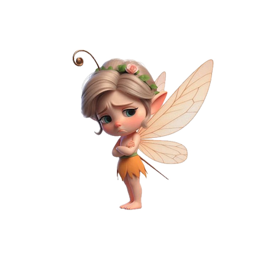 Sad Fairy Stickers app icon