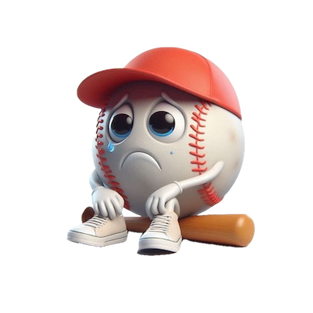 Sad Baseball Stickers app icon