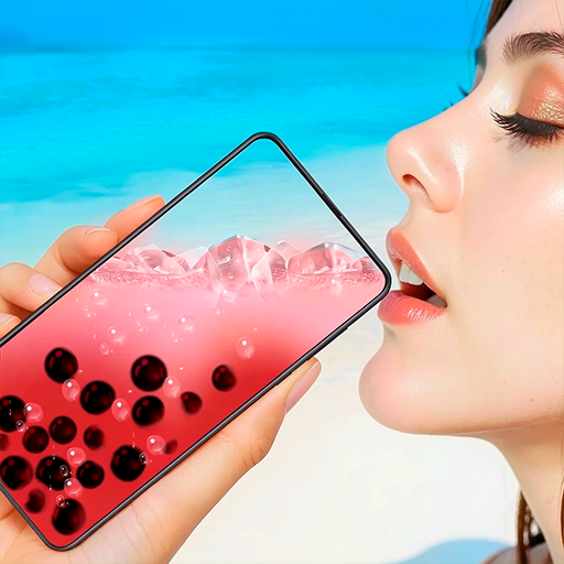 Boba Tea Smoothie Drink Joke Google Play icon captured 2026-08-13