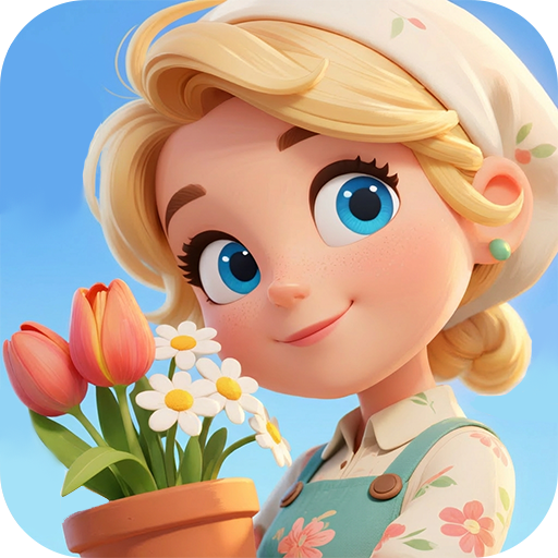 The Cozy Florist Google Play icon captured 2026-08-13