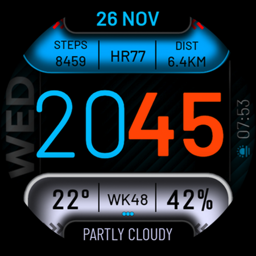Watch Face WF171 Google Play icon captured 2026-08-13