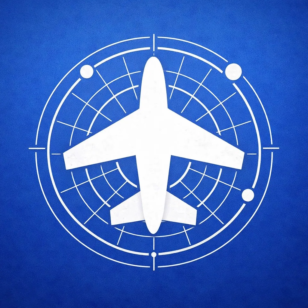 Flight Tracker Airplane Radar app icon