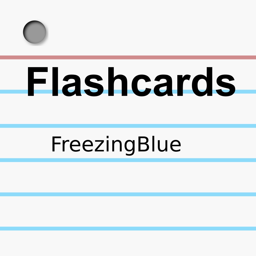 FreezingBlue Flashcards app icon captured 2026-08-12