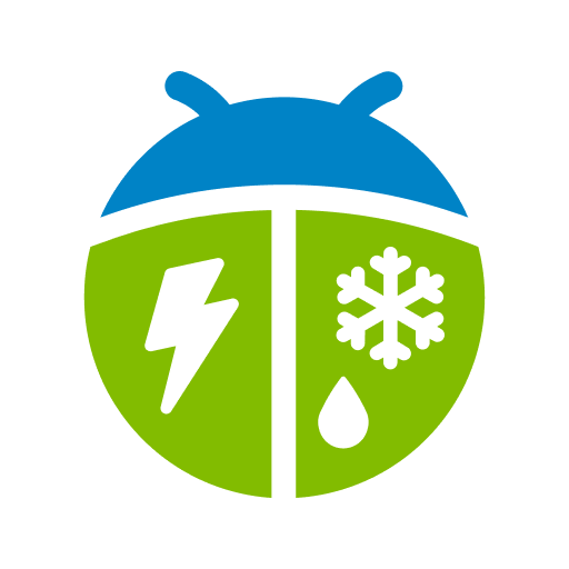 Tempo de WeatherBug Google Play icon captured 2026-08-12