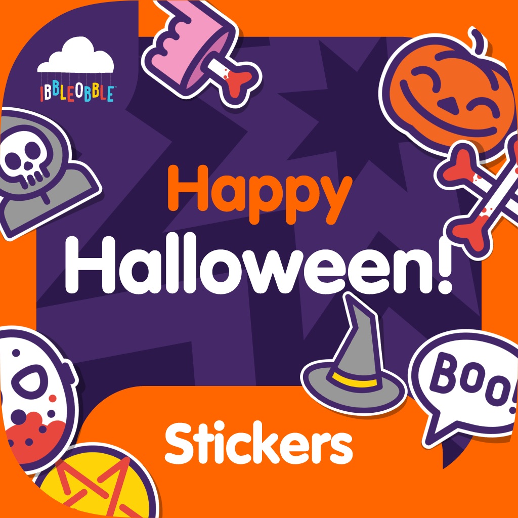 Ibbleobble Halloween Stickers app icon