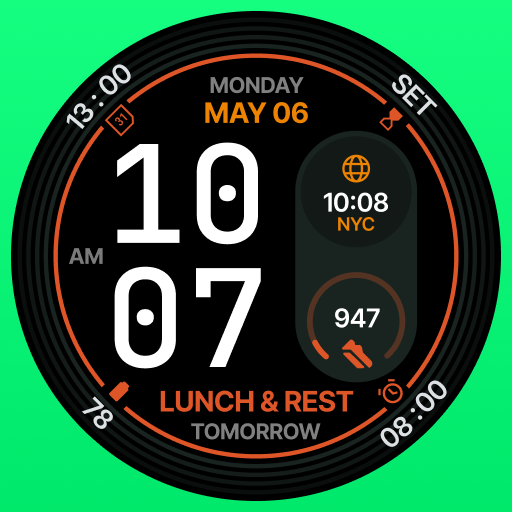 Complicationist Watch Face Google Play icon captured 2026-08-14