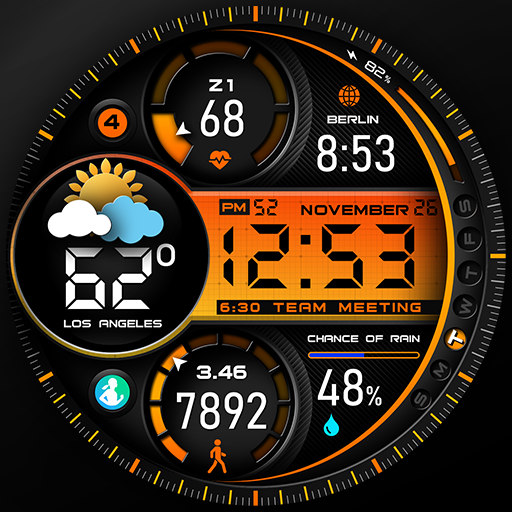 PER009 Sport Watch Face Mesa Google Play icon captured 2026-08-13
