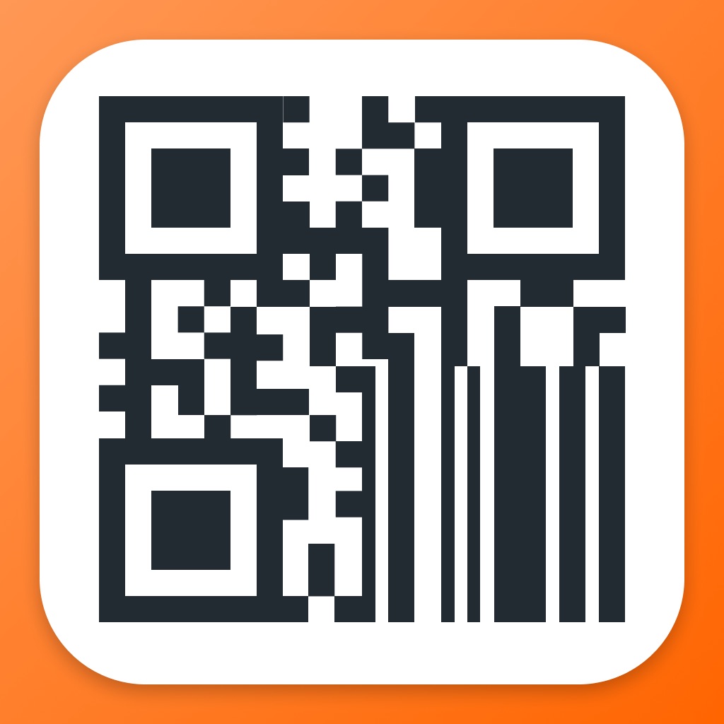 Leitor de código QR y barras app icon captured 2026-08-13