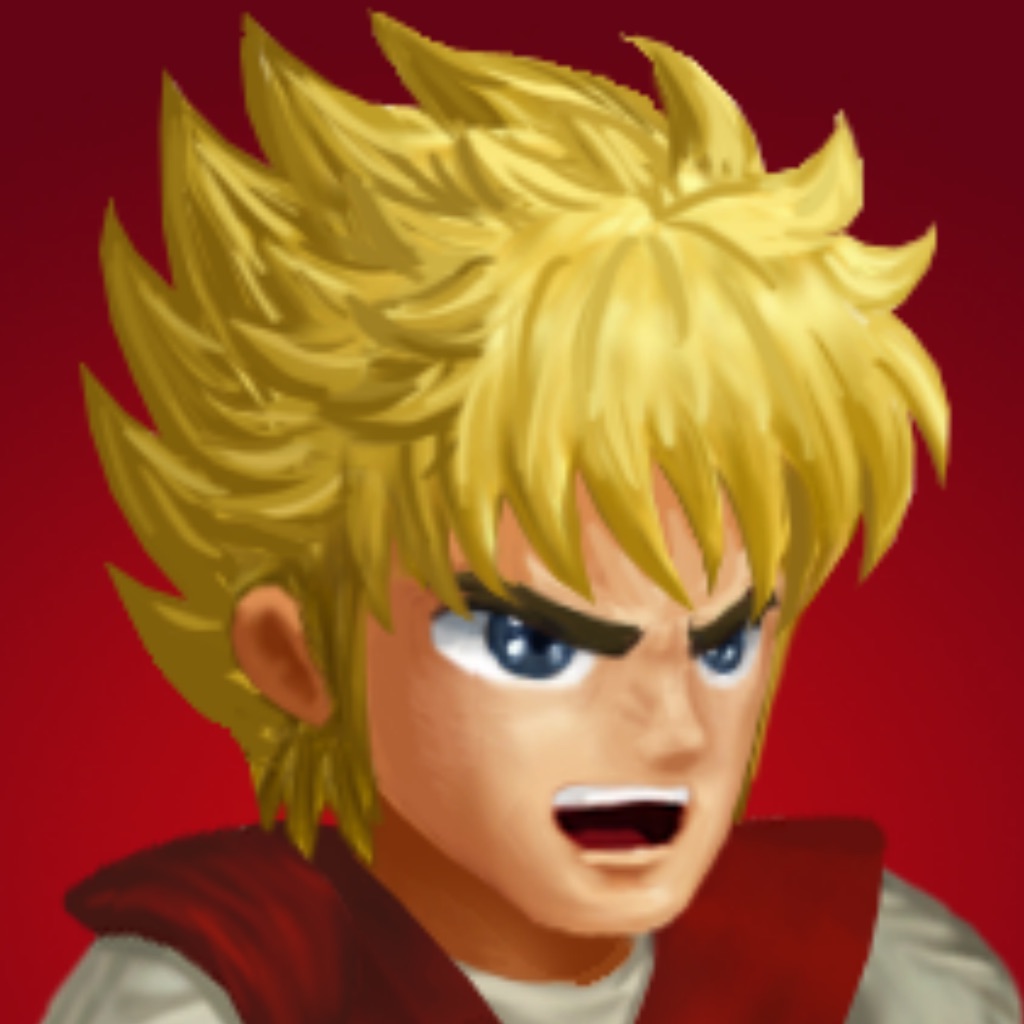 Hero Fighter X sticker pack app icon captured 2026-08-12
