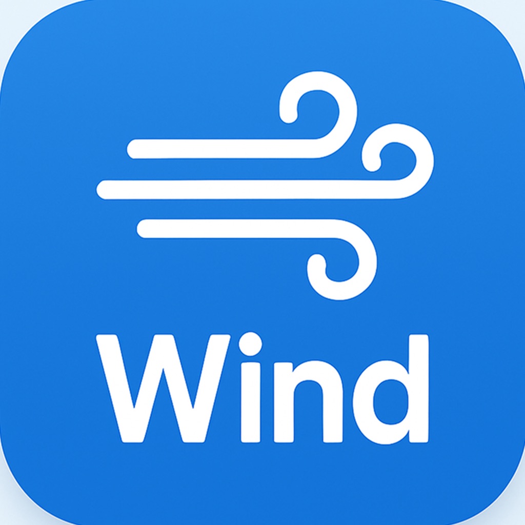 Wind now app icon