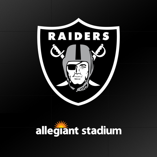 Raiders + Allegiant Stadium Google Play icon captured 2026-08-12