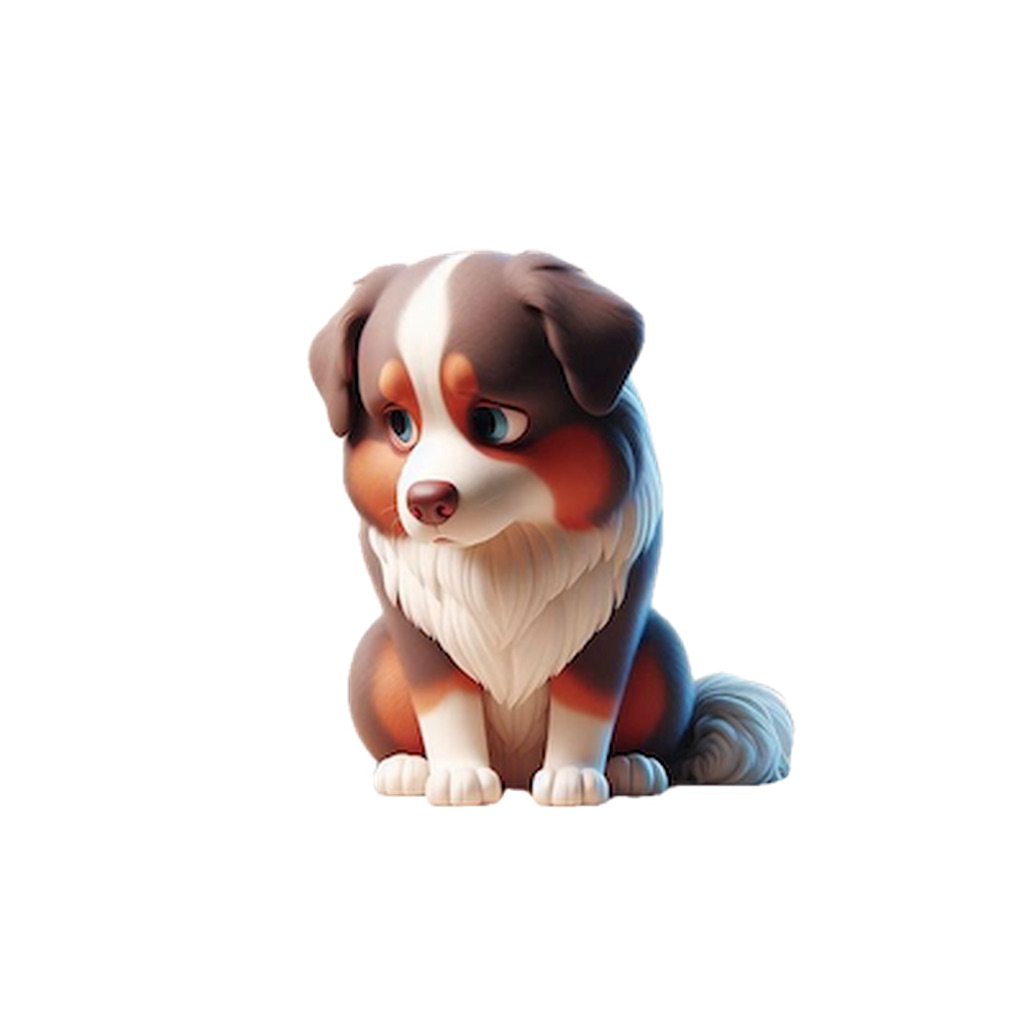 Sad Australian Shepherd app icon