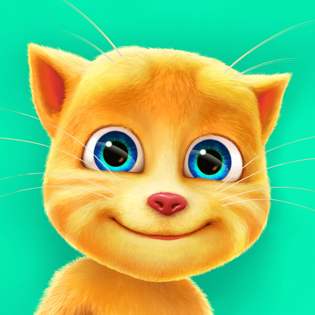 Talking Ginger for iPad app icon
