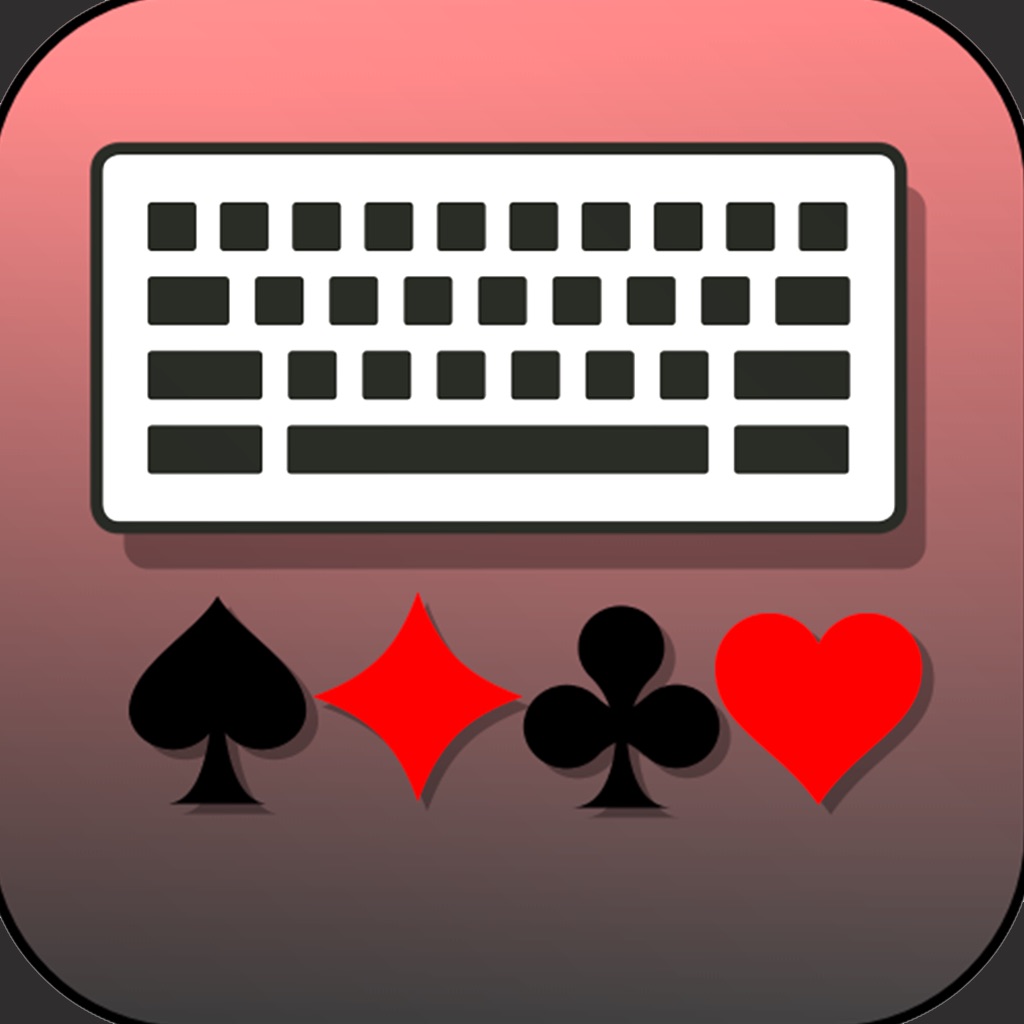 Poker Hand History Keyboard app icon