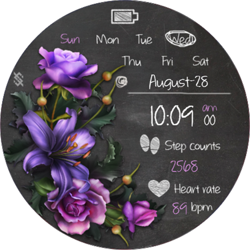 BFF11- Blackboard Art Flower Google Play icon captured 2026-08-14