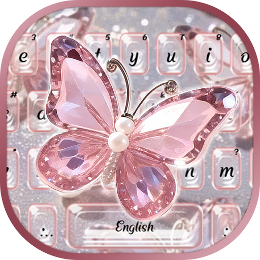 Simple Pink Butterfly Theme Google Play icon captured 2026-08-12
