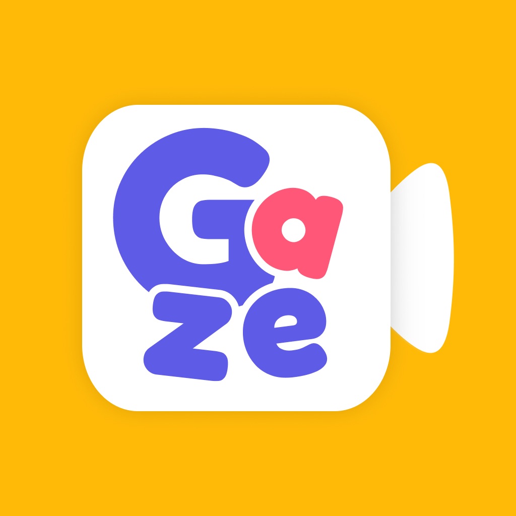 Gaze - Video Chat App Ao Vivo app icon captured 2026-08-12