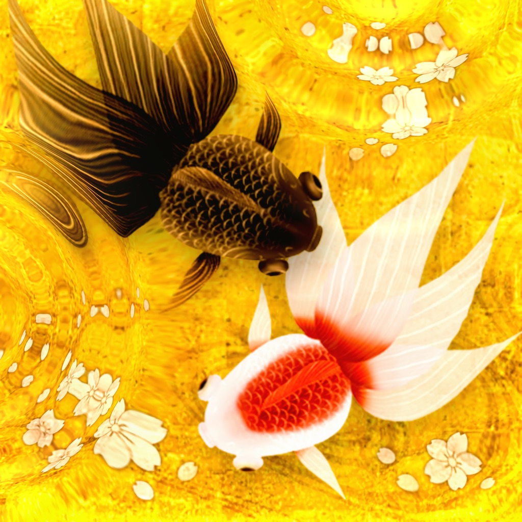 Wa Kingyo - Goldfish Pond app icon