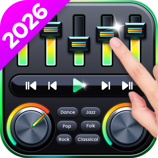 Aumento de Grave - Equalizador Google Play icon captured 2026-08-12