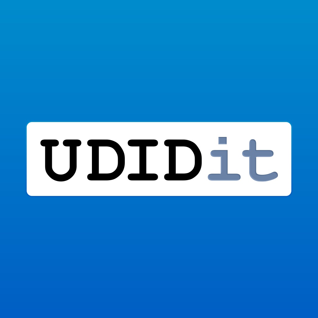UDIDit app icon