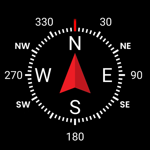 Digital Compass - GPS Compass Google Play icon captured 2026-08-12