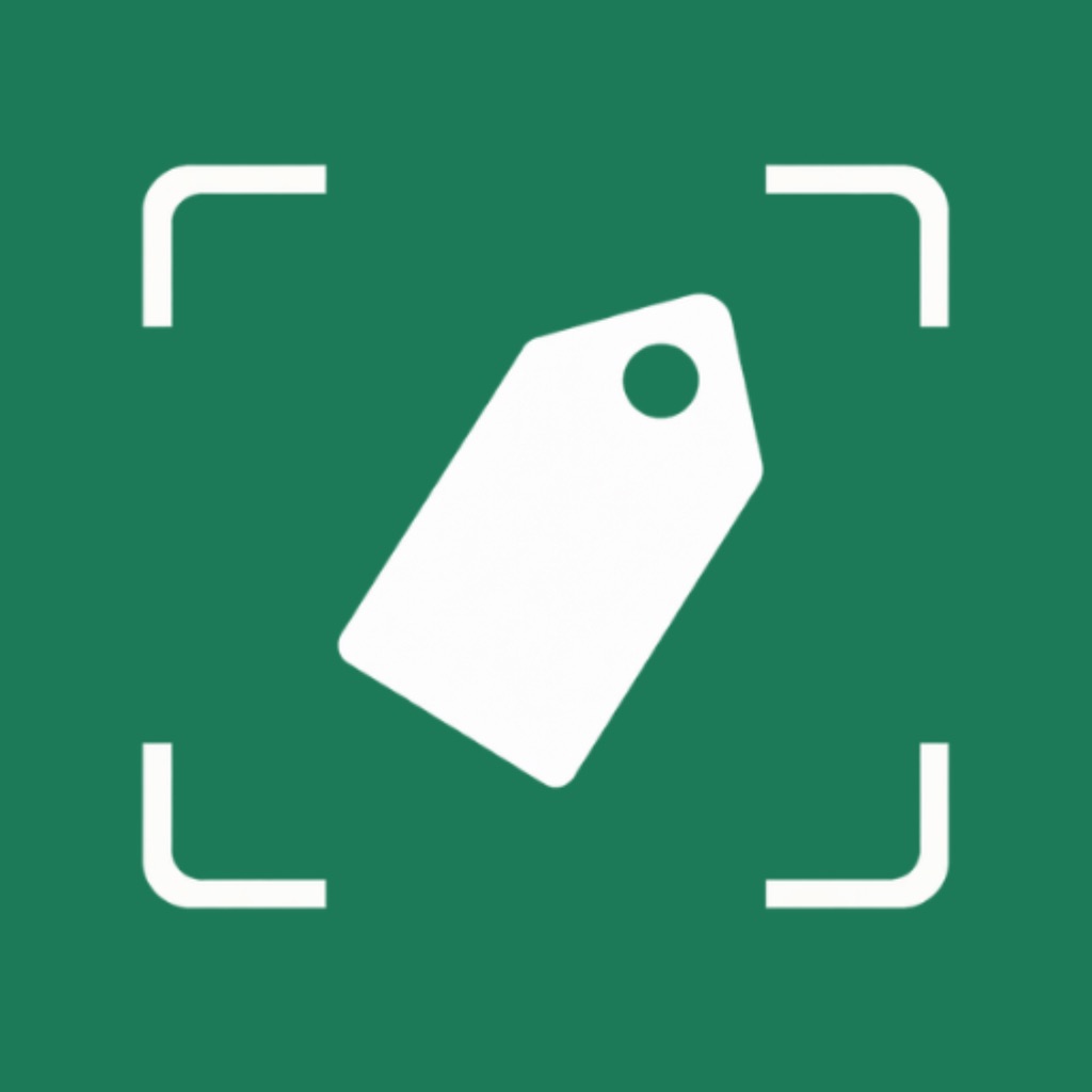 Pocket Pricer - Thrift Scanner app icon captured 2026-08-14