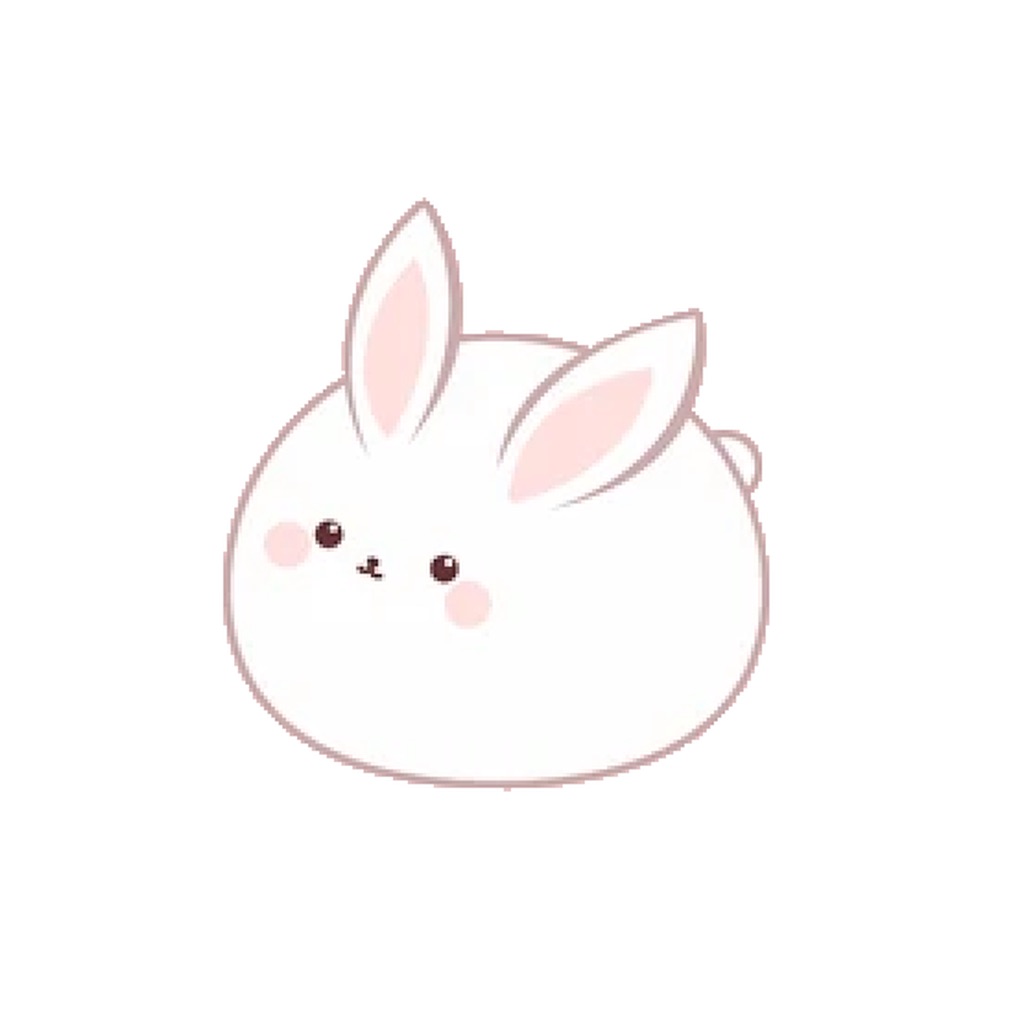 Fat Bunny Stickers app icon