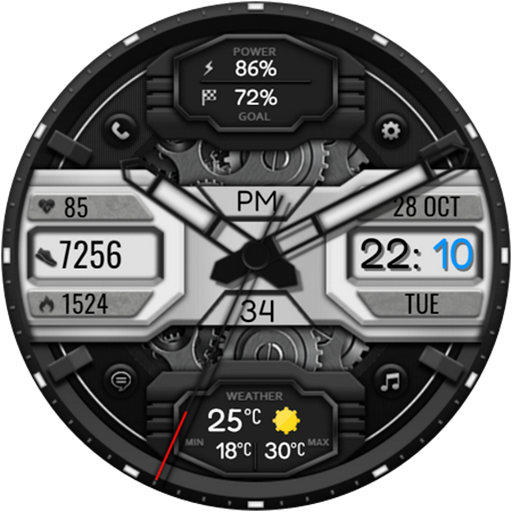 CallWheen Hybrid Watch Face Google Play icon captured 2026-08-13