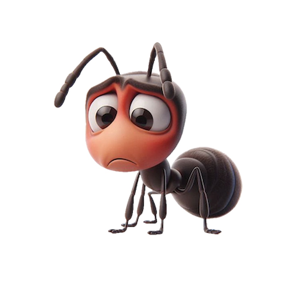 Sad Ant Stickers app icon