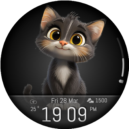 Cartoon Animals Watch Face Google Play icon captured 2026-08-13