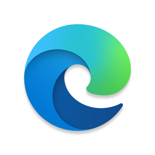 Microsoft Edge Google Play icon