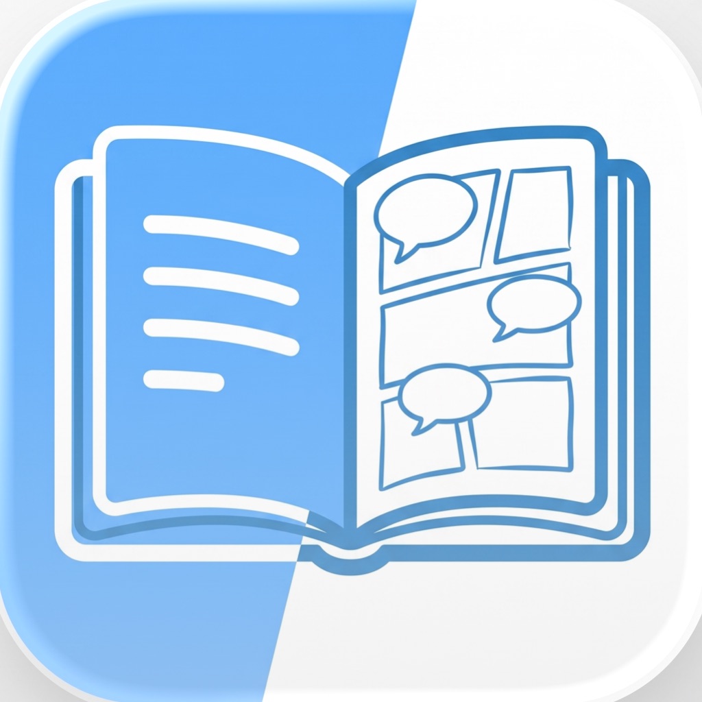 ReadMe - Novel & Comic Reader app icon captured 2026-08-14