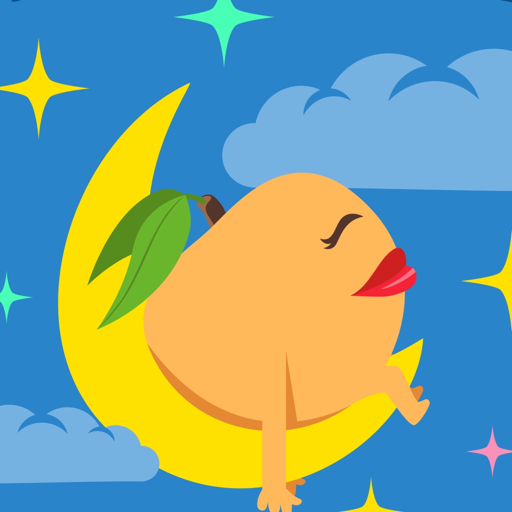 A Peach Life: Emoji inspired stickers by EmojiOne app icon