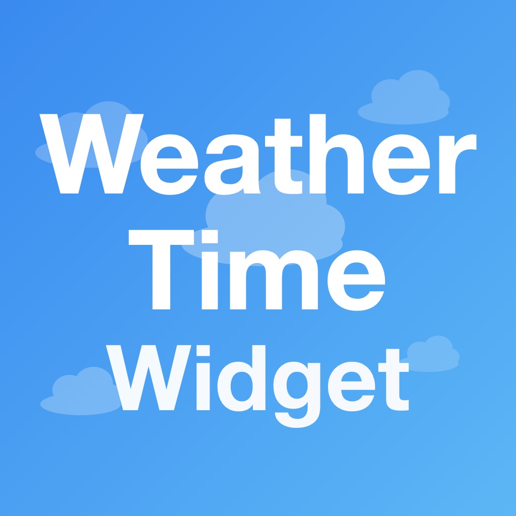Weather Time Widget app icon captured 2026-08-12