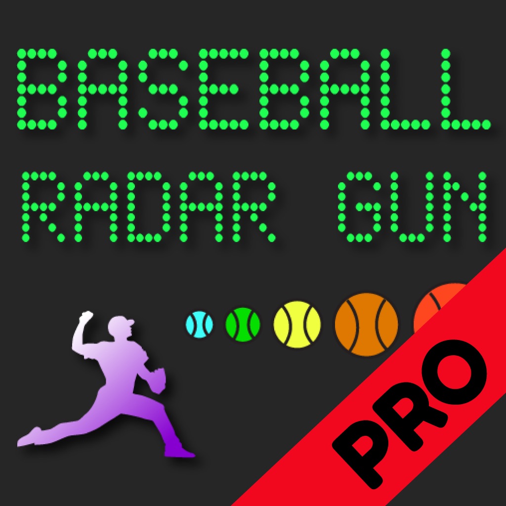 Baseball Radar Gun Pro Speed app icon