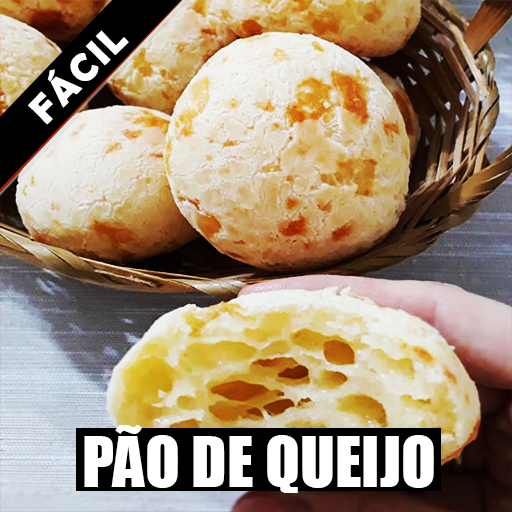 Receitas de Pão de Queijo Google Play icon captured 2026-08-15