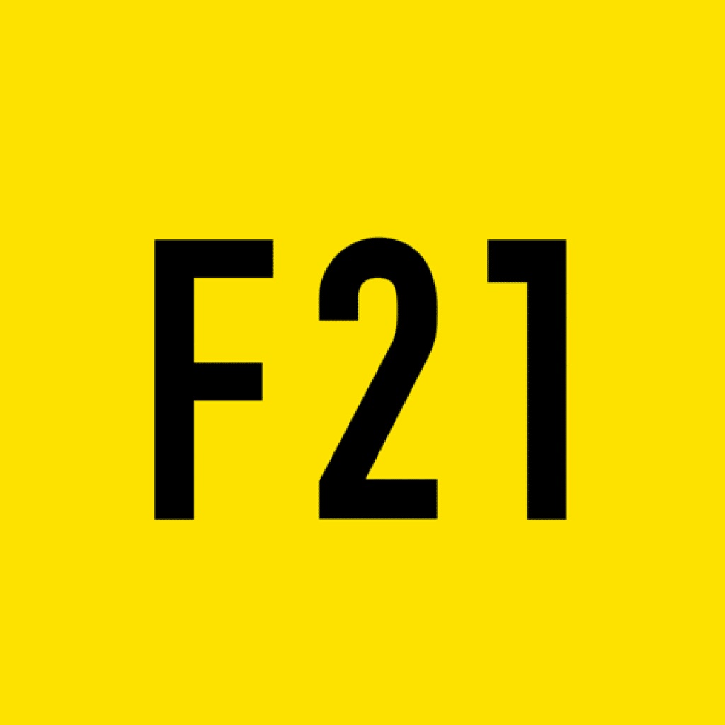Forever 21 app icon captured 2026-08-14