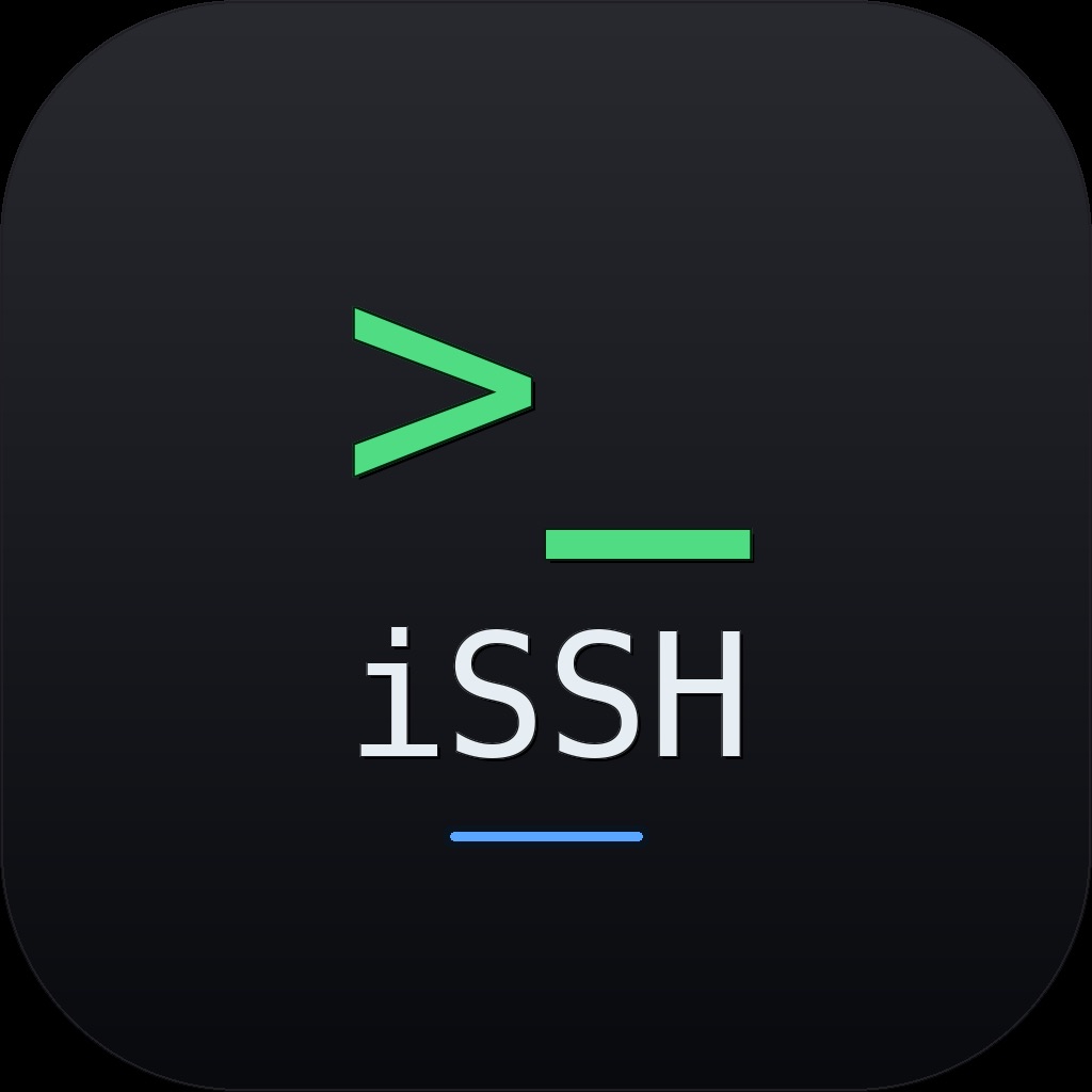 iSSH app icon captured 2026-08-14